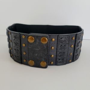 Vintage Wide Elastic Belt